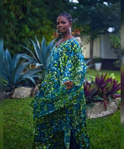 Neo Silk and Chiffon 3-in-1 Top & Skirt