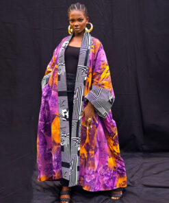 Ayo Hand-Died Batik Kimono