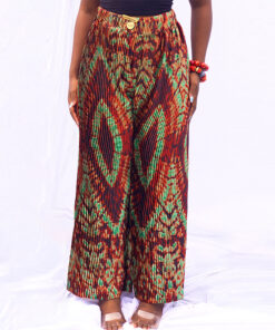 Ire Pleated Silk Pants