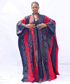 Nhyira Woven Kente Kimono