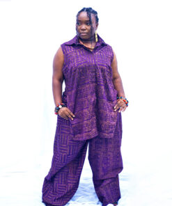 Nia Hi-low pantsuit