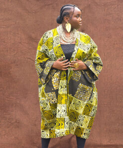 Noa Hand-died Batik Kimono