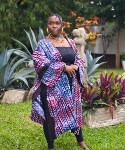 Sika Hand-Died Batik Kimono